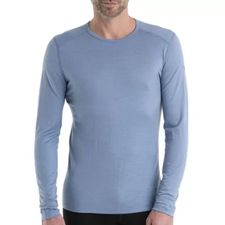 Koszulki męskie - Koszulka Icebreaker Merino 200 Oasis 1043658851 - niebieska - grafika 1