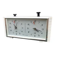 Zegary - Mechaniczny zegar szachowy Jantar, Rosja lata 70. - miniaturka - grafika 1