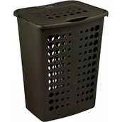 Kosze na bieliznę - Curver Kosz na bieliznę Victor 40 l brązowy - miniaturka - grafika 1