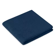Ręczniki - Ręcznik FLOS kolor granatowy styl klasyczny 50x90 ameliahome - TOWEL/AH/FLOS/NBLUE/50x90 - miniaturka - grafika 1