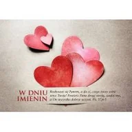 Kartki okolicznościowe i zaproszenia - Kartka Imieniny 1 Rozkoszuj się Panem Bogulandia - miniaturka - grafika 1