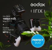 Obiektywy - Irix Macro 150mm Dragonfly + Godox MF12 K2 do Canon - miniaturka - grafika 1