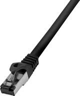 Kable miedziane - LogiLink Premium Cat.8.1 Patchkabel schwarz 3,00m CQ8063S - miniaturka - grafika 1
