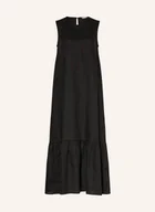 Sukienki - Mrs & Hugs Sukienka Z Lnu schwarz - miniaturka - grafika 1