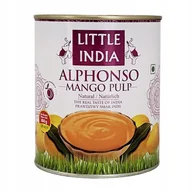 Koncentraty warzywne, przeciery - Pulpa mango naturalna Alphonso Little India 850g - miniaturka - grafika 1