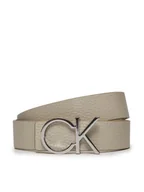 Paski - Calvin Klein Pasek Damski K60K611904 Beżowy - miniaturka - grafika 1