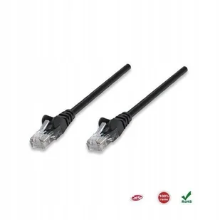 PatchCord 100% miedź Intellinet Cat.5e UTP, 2m, czarny - Pozostałe akcesoria sieciowe - miniaturka - grafika 1