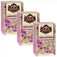 Herbata - BASILUR Fruit Infusions - Owocowa herbata bezkofeinowa z naturalnym aromatem noni, śliwki i cytrusów, w saszetkach 20 x 2 g x3 - miniaturka - grafika 1