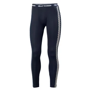 Męskie Kalesony termoaktywne HELLY HANSEN HH LIFA PANT 48305_597 – Granatowy - Bielizna sportowa męska - miniaturka - grafika 1