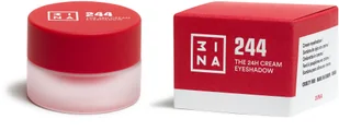 3INA The 24H Cream Eyeshadow 244 Red - Cienie do powiek - miniaturka - grafika 4