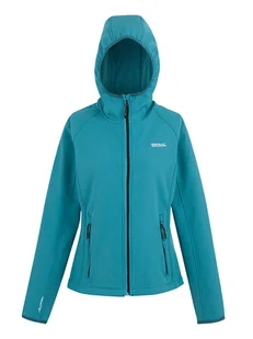 Regatta Kurtka softshellowa "Arec III" w kolorze turkusowym - Kurtki i kamizelki sportowe damskie - miniaturka - grafika 1