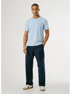 Koszulki męskie - Pepe Jeans Koszulka w kolorze błękitnym - miniaturka - grafika 1