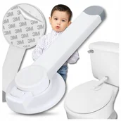 Zabezpieczenia dla dzieci - ZABEZPIECZWNIE TOALETY BLOKADA PRZED OTWARCIEM DESKI WC TOALETOWEJ NICEKIDS - miniaturka - grafika 1