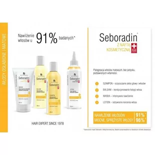 Inter Fragrances Seboradin Szampon z naftą kosmetyczną 200ml - Szampony do włosów - miniaturka - grafika 1