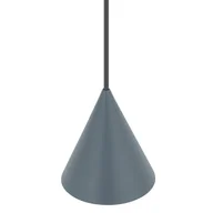 Lampy sufitowe - Wisząca lampa stożkowa do salonu ZENITH 11493 niebieski - miniaturka - grafika 1