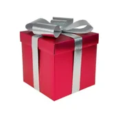 Opakowania i torebki na prezenty - Adar Pudełko prezentowe 20x20x20cm MIX - miniaturka - grafika 1