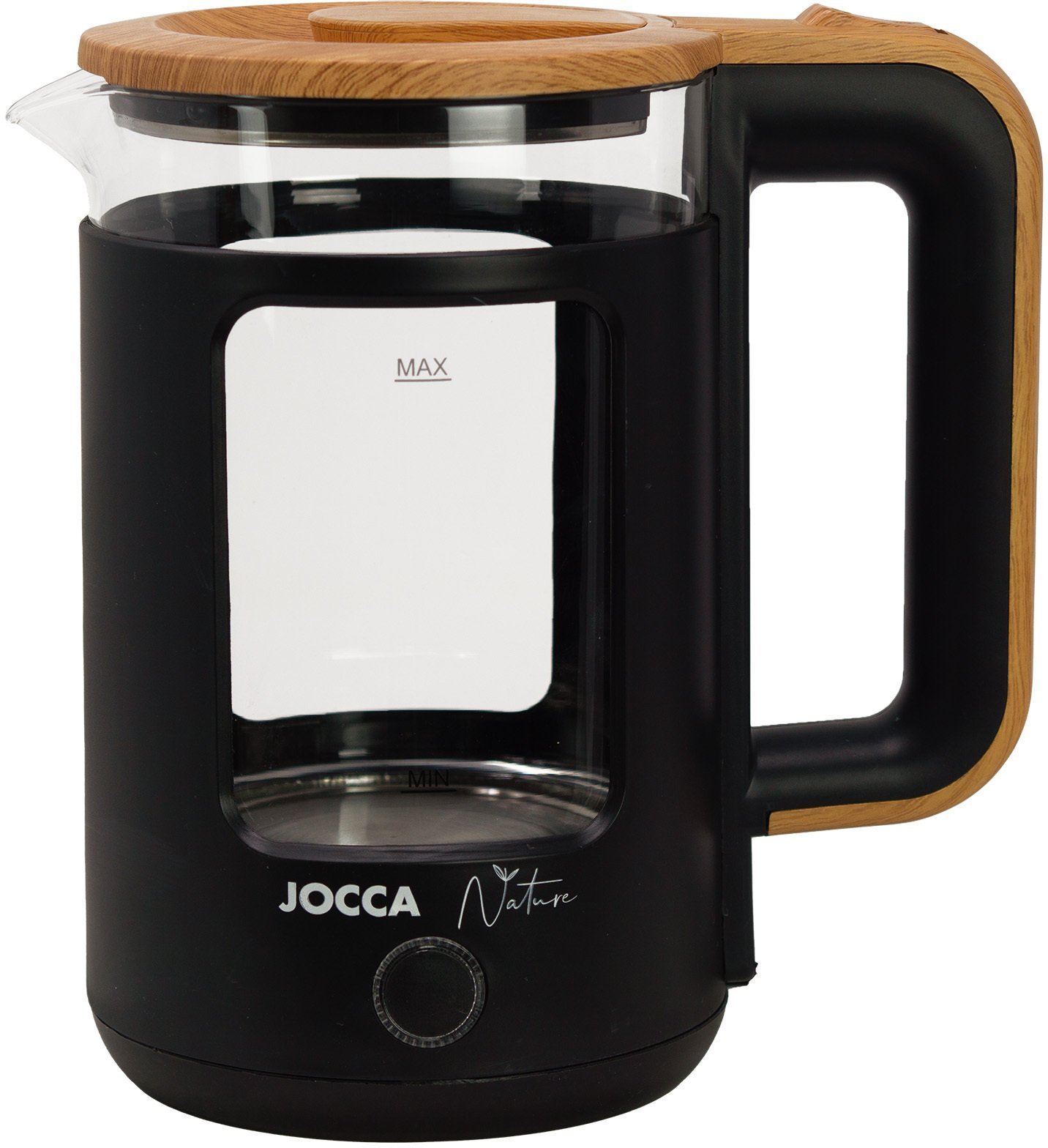 Jocca Virdulys 2186N 1.8l czarny/z drewnianymi detalami