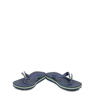 Moda i Uroda OUTLET - Havaianas Japonki uniseks z logo Brasil, niebieski granatowy, 27/28 EU - miniaturka - grafika 1