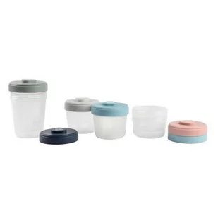 Beaba Zestaw słoiczków Clip 6 szt. (2x90ml + 2x150ml + 2x250ml) solution-bc-7162-0 - Akcesoria do karmienia - miniaturka - grafika 1