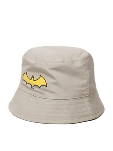 Batman Kapelusz Bucket ACCCS-SS23-130WBBAT-A Beżowy - Czapki dla dzieci - miniaturka - grafika 1