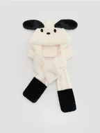 Apaszki i szaliki damskie - Reserved - Szalik z kapturem - złamana biel - miniaturka - grafika 1