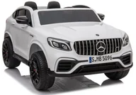 Pojazdy elektryczne dla dzieci - Auto na Akumulator Mercedes GLC 63S Biały - miniaturka - grafika 1