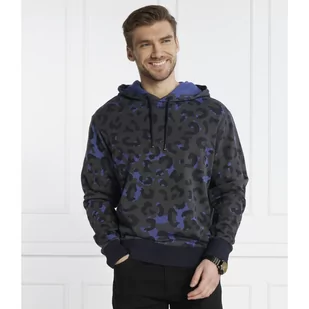 BOSS ORANGE Bluza We_Leopard | Regular Fit - Bluzy męskie - miniaturka - grafika 1