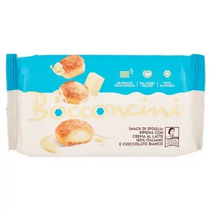 Matilde Bocconcini Latte - ciastka z mlecznym nadzieniem 100g - Ciastka - miniaturka - grafika 1