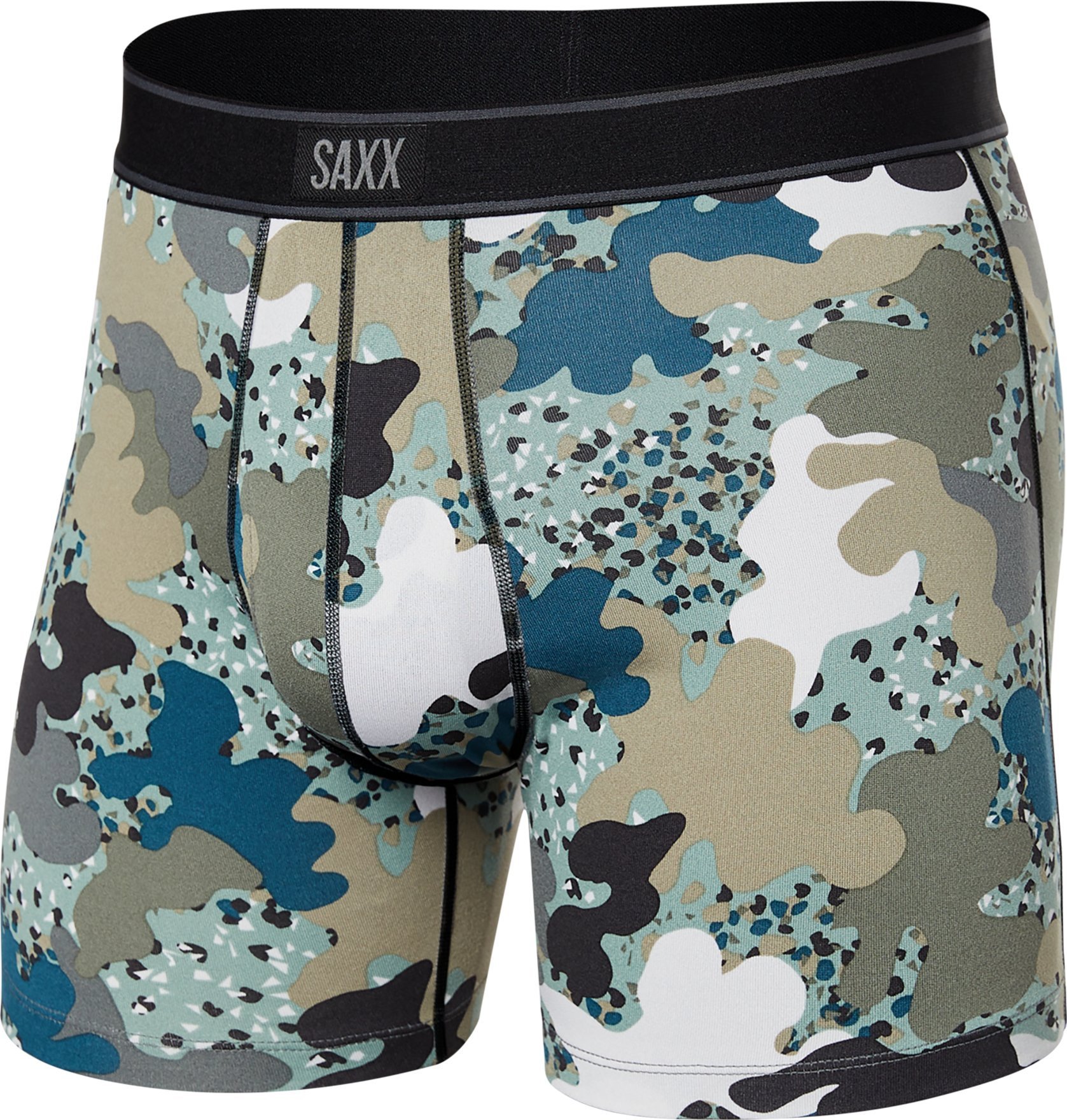 SAXX Bokserki męskie SAXX DAYTRIPPER Boxer Brief - moro jasne S