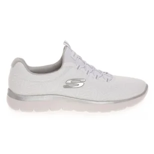 Skechers damskie trampki wsuwane Summits biało-srebrno-szare, Kolor:biały, Rozmiar UE:38 - Trampki damskie - miniaturka - grafika 1