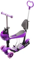 Hulajnogi - Hulajnoga Vivo 3w1 z pchaczem MG0023D purple - miniaturka - grafika 1