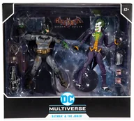 Figurki dla dzieci - Zestaw Figurka Batman vs Joker Arkham DCMultiverse - miniaturka - grafika 1