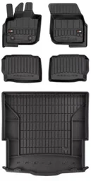 Zestaw Pro-Line dywaniki i mata do Ford Mondeo V 2014-2022 - kombi-bez-regulowanej-wysokosci-podlogi-bagaznika-nie-pasuje-do-hybrydy-hev-rozstaw-miedz - Dywaniki samochodowe - miniaturka - grafika 1