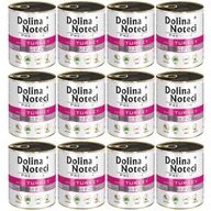 Mokra karma dla psów - Dolina Noteci Premium Adult bogata w indyka puszka 12x800 g - miniaturka - grafika 1