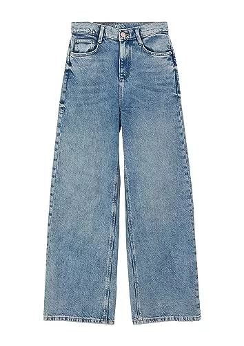 s.Oliver Dziewczęce spodnie jeansowe, szerokie nogawki, niebieski, 158 cm -  Ceny i opinie na Skapiec.pl