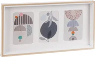 Ramki na zdjęcia - Ramka Home Styling Collection Ramka na 3 zdjęcia, passe-parout, 42 x 22 x 3 cm - miniaturka - grafika 1