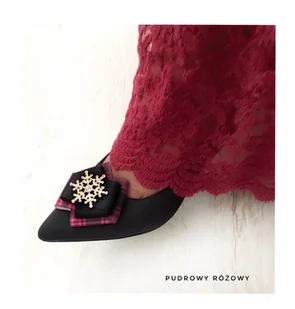 Biżuteryjne Klipsy do butówŚwięta Mikołajki - Akcesoria obuwnicze - miniaturka - grafika 1