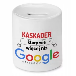 Skarbonka Dla Kaskadera na Urodziny na Prezent z Nadrukiem ze Zdjęciem - Skarbonki - miniaturka - grafika 1