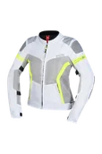 Odzież motocyklowa - Damska Kurtka Motocyklowa iXS Sport Trigonis-Air Szary/ŻółtyXXL - miniaturka - grafika 1