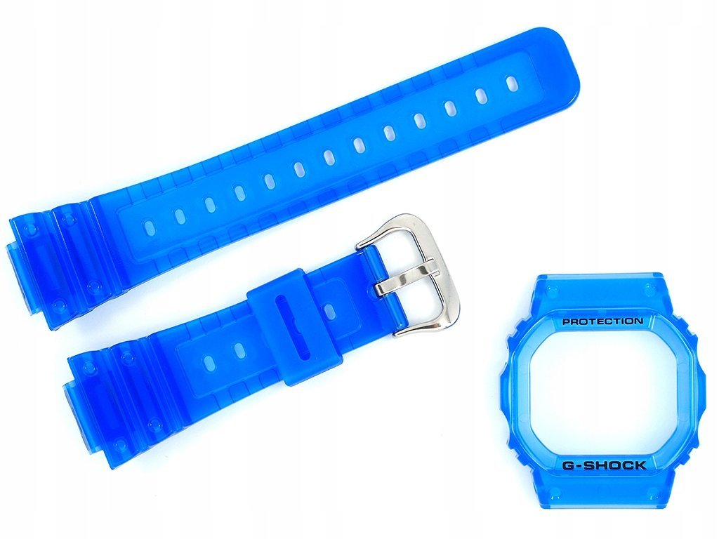 Komplet pasek i bezel Casio DW-5600 DW-5600SB-2 DW-5600SB niebieski
