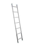 Drabiny - ALVE Aluminiowa jednoczęściowa drabina EUROSTYL, 1x7 szczebli, długość 1,99 m 558000 - miniaturka - grafika 1
