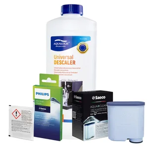 Zestaw Philips Saeco - Filtr Philips Aquaclean CA6903, Uniwersalny Odkamieniacz 1L, Philips CA6705/10 Środek do Obiegu Mleka - Akcesoria i części do ekspresów do kawy Zestaw Philips Saeco - Filtr Philips Aquaclean CA6903, Uniwersalny Odkamieniacz 1L, Philips CA6705/10 Środek do Obiegu Mleka - Akcesoria i części do ekspresów do kawy - miniaturka - grafika 1