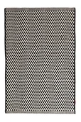 Dywany - Dywanik Dekoracyjny Dobby 60X90 Cm Czarny/Biały - miniaturka - grafika 1