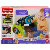Zabawki interaktywne dla dzieci - Zabawka edukacyjna FISHER PRICE Ucz się i śmiej Mały kierowca HYR90 - miniaturka - grafika 1