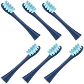 Końcówki do szczoteczek elektrycznych - 6x końcówki GRANATOWE do szczoteczki sonicznej Oclean SE / X / X PRO / X PRO Elite / X PRO Digital / X10 / One / Air / Z / F1 / FLOW / Endurance - R.. - miniaturka - grafika 1