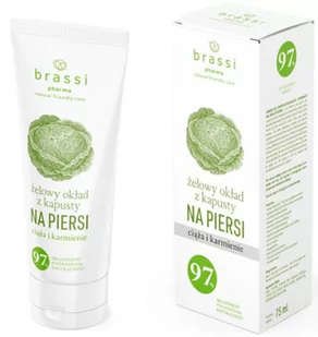EUROIMPEX POLSKA SP. Z O.O. EUROIMPEX POLSKA SP Z O.O Żelowy okład z kapusty na piersi Brassi Pharma 75ml - Balsamy i kremy do ciała - miniaturka - grafika 1