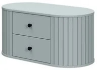 Szafki łazienkowe - Szafka pod umywalkę VENEZIA FJORD 2S 95cm zielony mat HALMAR - miniaturka - grafika 1