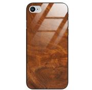 Etui i futerały do telefonów - Etui drewniane iPhone 8/7 Premium Wood Caramel Forestzone Glass - miniaturka - grafika 1