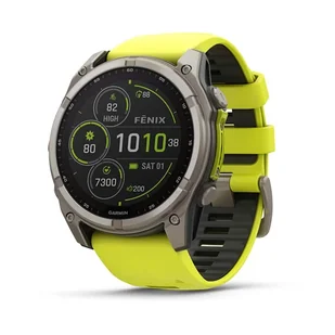 Garmin Fenix 8 Solar 51mm 010-02907-21 Żółty - Smartwatch - miniaturka - grafika 1
