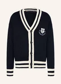Swetry damskie - Tommy Hilfiger Kardigan blau - miniaturka - grafika 1